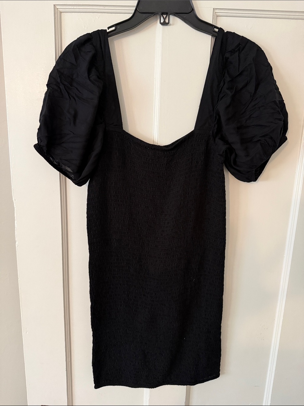 Urban Outfitters Black Puff Sleeve Mini Dress - Picture 5 of 5